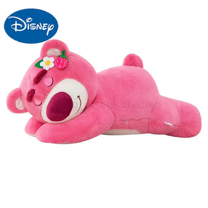 Disney Cute Party Strawberry Bear Plush Toy Cartoon Animation Stuffed Plush Doll Valentines Day Gift for Girlfriend Birthday W250430