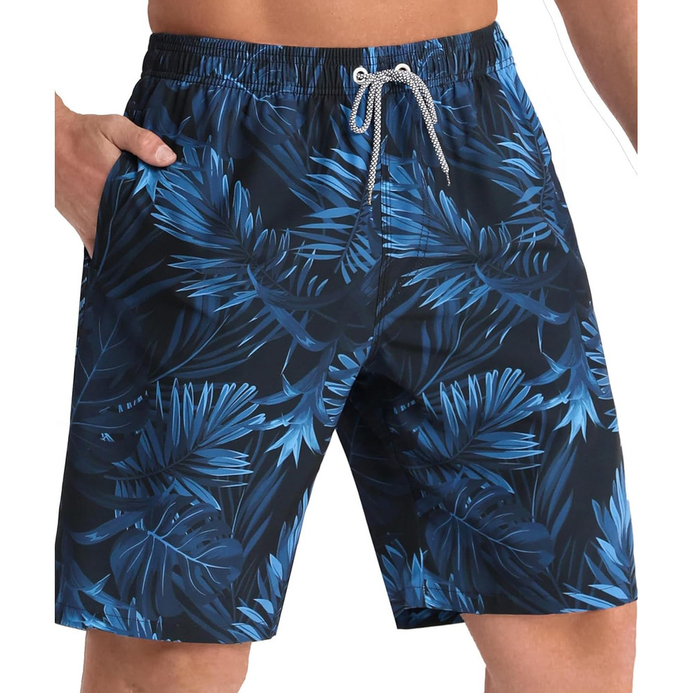 Men's Swim Trunks Dry Bathing Suit Big & Tall Beach Swimsuits Fashionable and minimalist