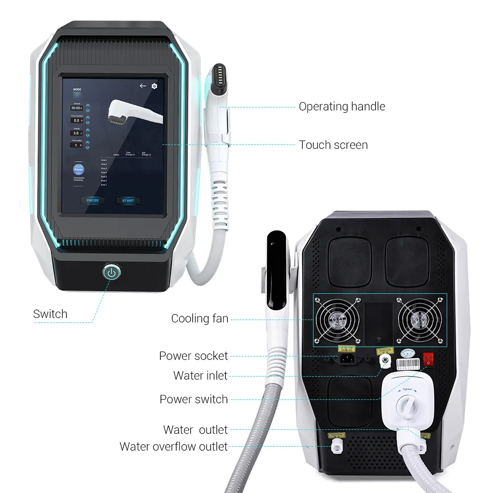 Japan New trend 3D Ultrasound Radio Frequency Facial Anti-aging Machine HIFU Wrinkles Removal Treatment