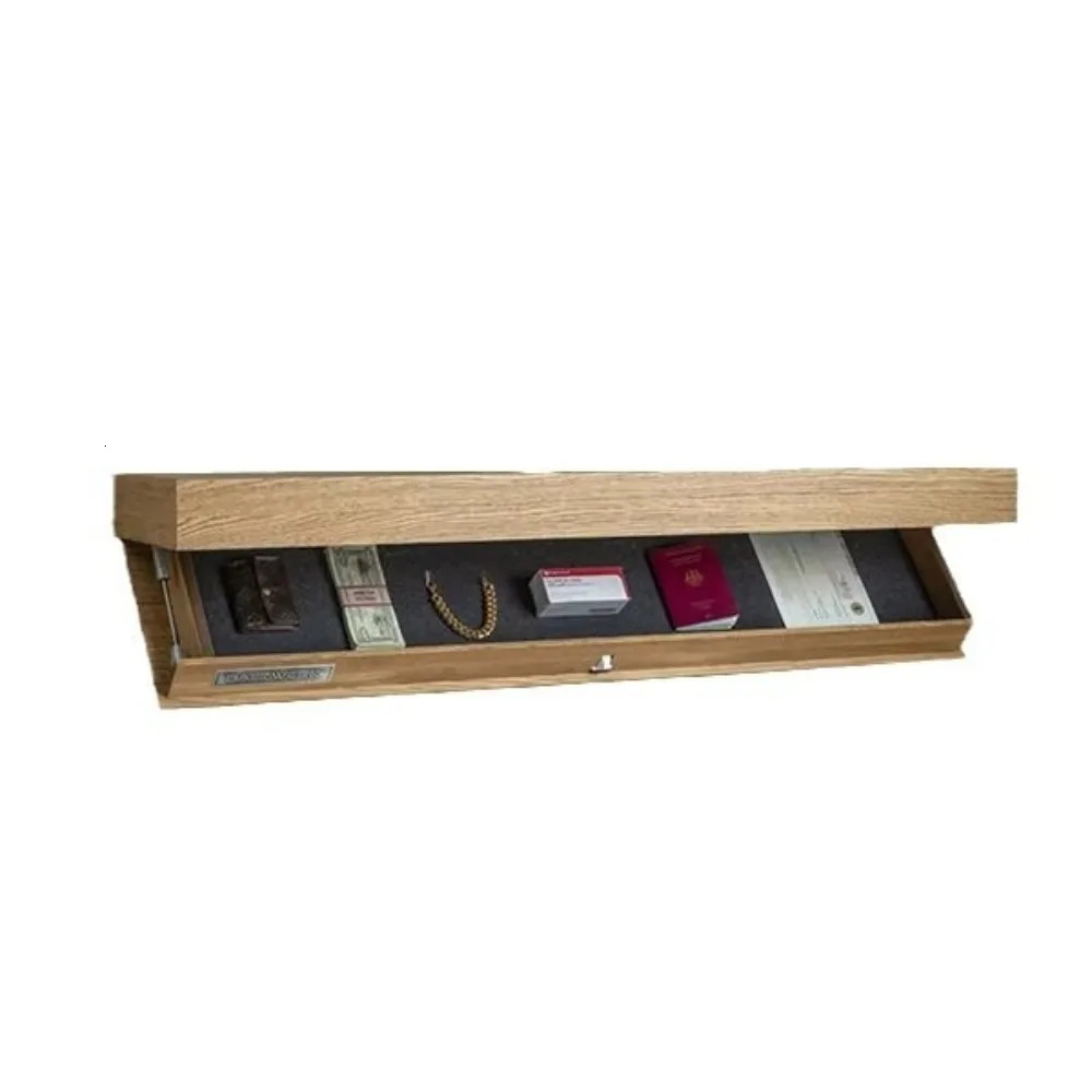 Wall-mounted Magicflap Shelf Multi-function Wooden Concealed Floating Shelf Secret Compartment Wall Shelves Home Decor 251126