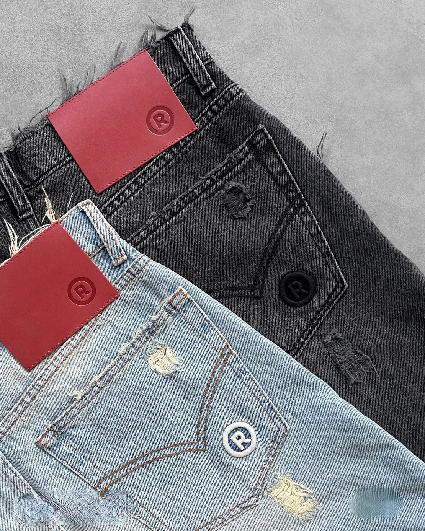 Y2k black punk washed bag work shorts mens fashion hip-hop ripped hole denim shorts retro primitive edge Jorts streetwear 250423