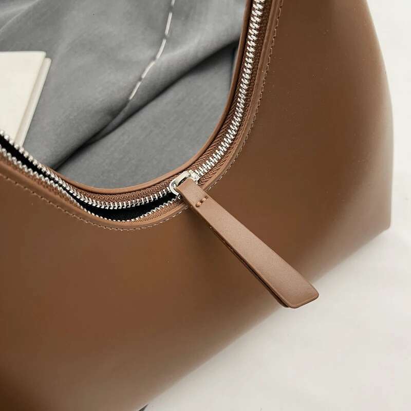 MOODS Fashion Underarm Shoulder Bags For Women PU Leather Pure Color Armpit Hobo Bag New Designer Purses And Handbag Bag
