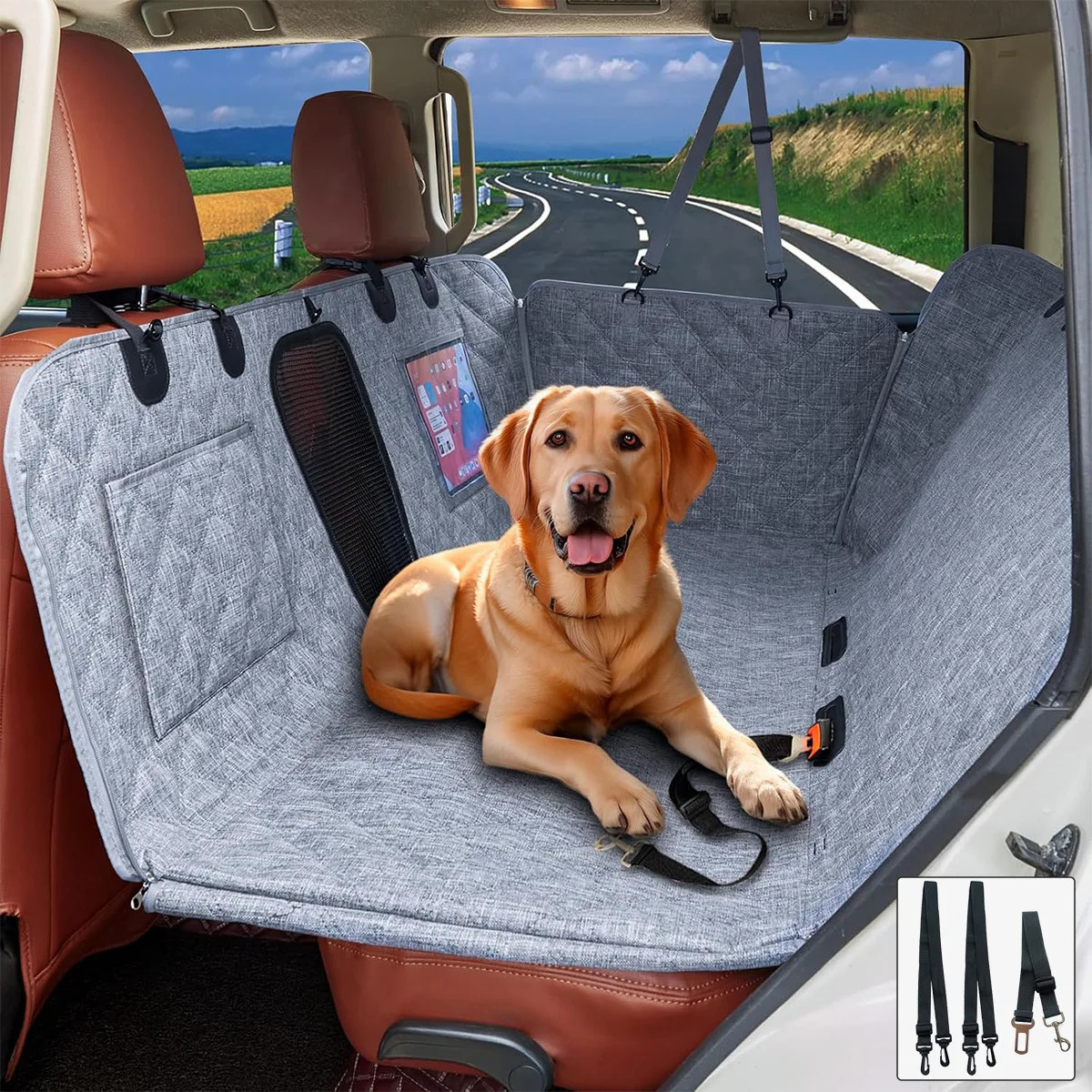 dog mats pets car rear seats car covers pet seats waterproof and dustproof mats 250427