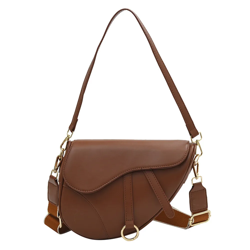 handbag designer bag saddle bag womens crossbody classic shoulder bag PVC leather bags