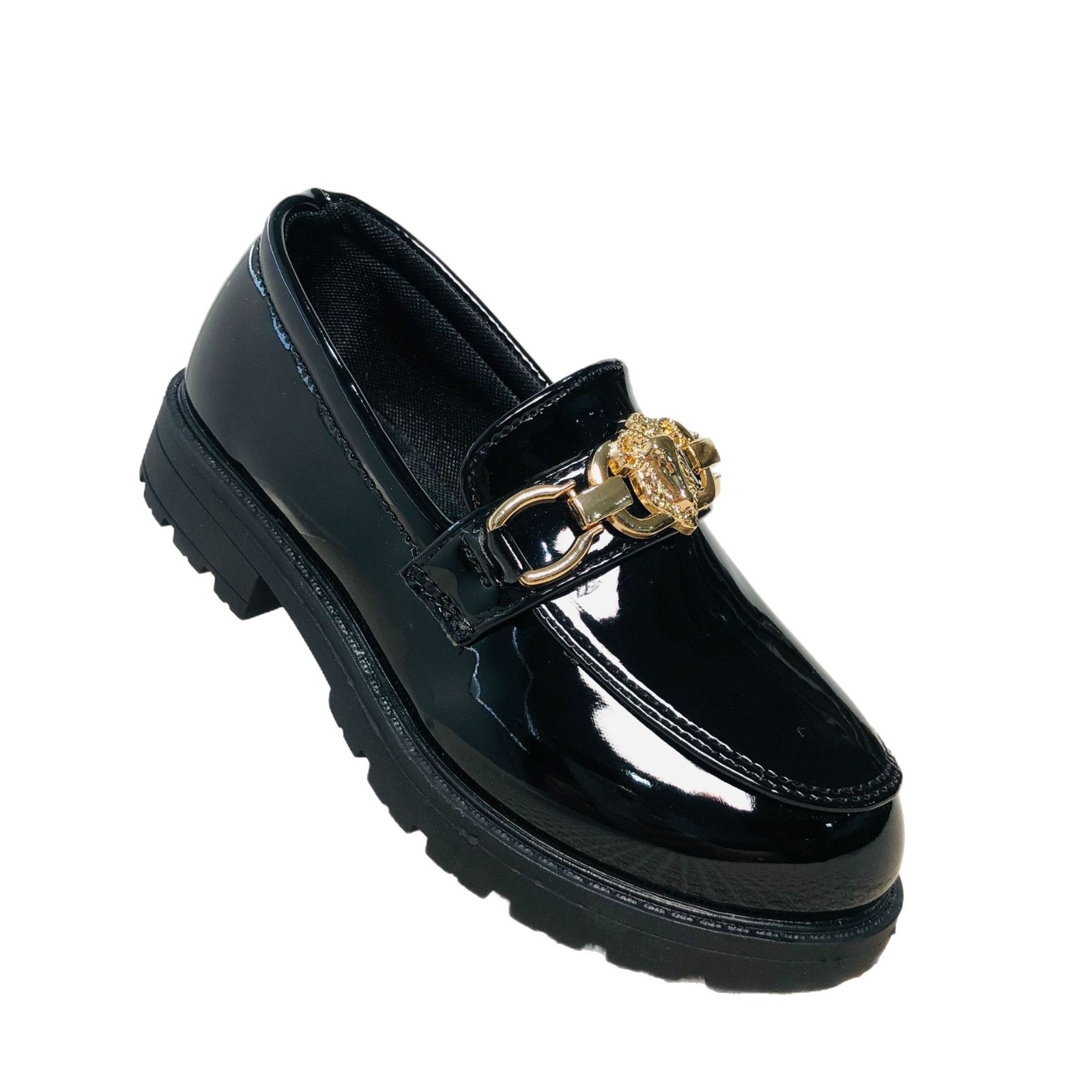 Children Loafers Shoes Boys Flat Sneakers Kids Casual Shoes Toddler Outdoor Lace-up Breathable Shoes Soft Bottom Solid Color Sizes US5.5C-US7Y K0854