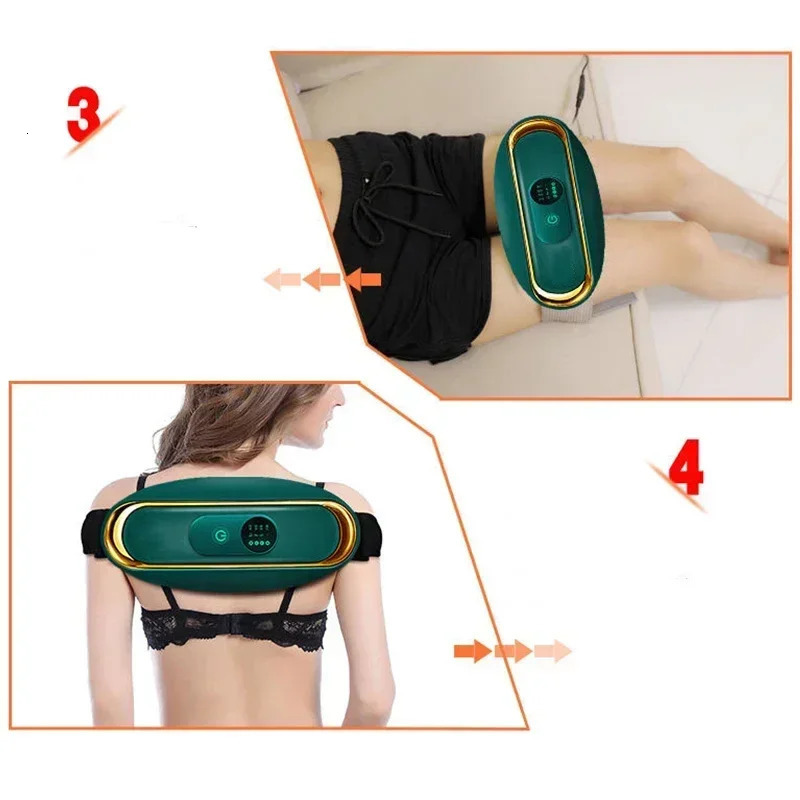 Cellulite Massager Body Massager Slimming Back Massager Electric Losing Weight Belly Slimming Belt Fat Burning Abdominal Massage 250424