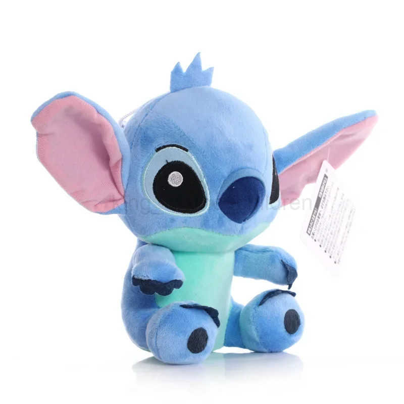 Disney 20cm stitched plush doll original anime character Lilo Stitch cute stuffed toy movie peripheral soft decoration gift W250430