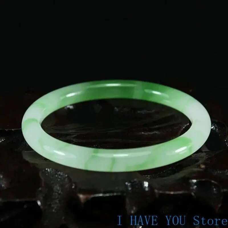 Natural Jade Bangle Women Gifts Men Fine Jewelry Jadeite Bangles Certified Genuine Jades Stone Bracelets Accessories Jewellery