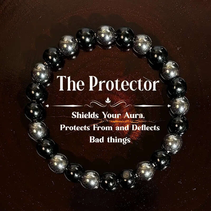 Temu Xiyin TK obsidian chalcopyrite fashionable crystal bracelet