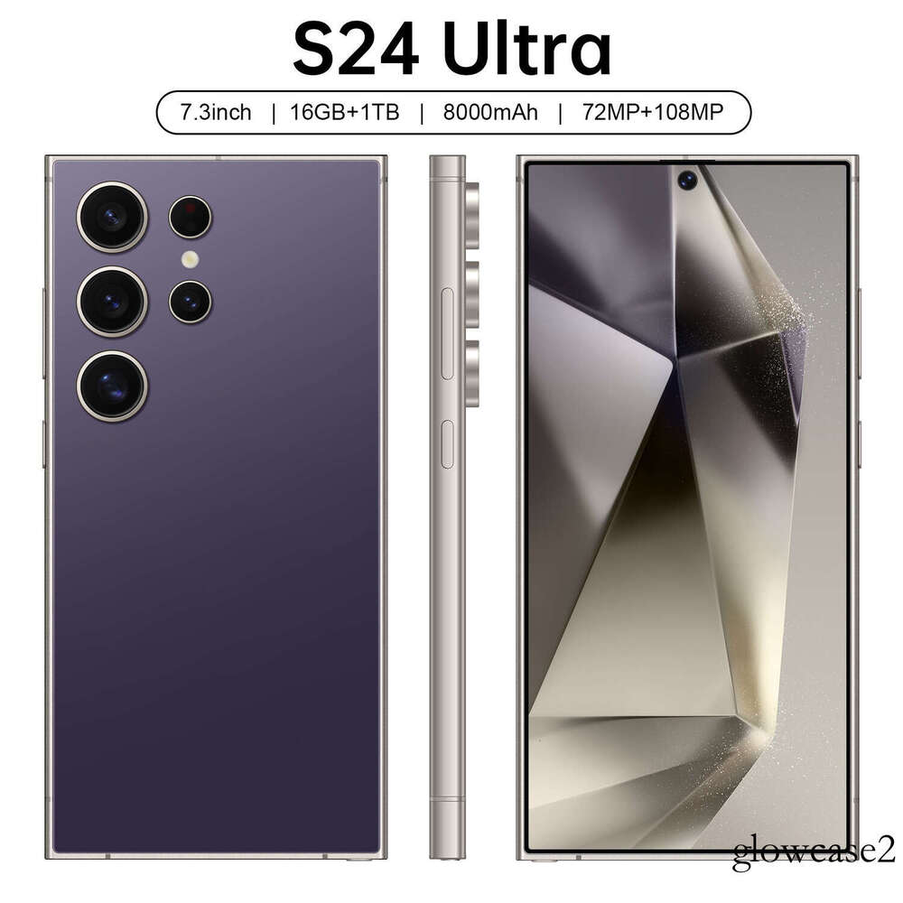 S25 s24 Ultra 7.3 Inch 5G 16GB+1TB Mobile Phones Unlocked Touch Play Screen cell phone Android Smartphone Camera HD Display Face Recognition