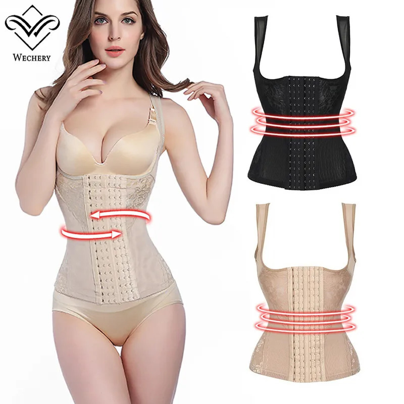 Weight loss underwear tight corset waist belt body model trainer seamless shape top steel frame Fajas 6XL reducing girls Blac 250430