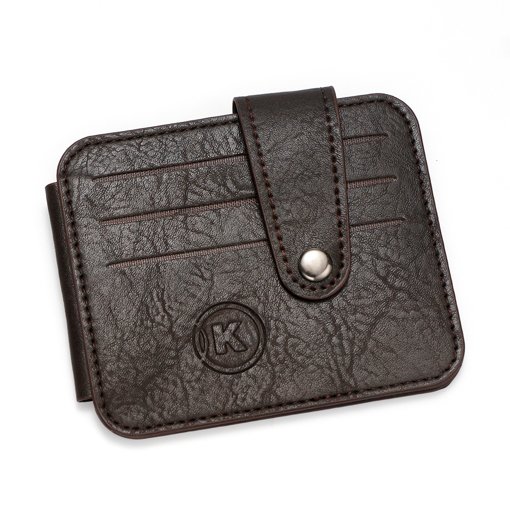 Designer Wallet Hot Selling Buckle Thin Portable Small Bag With Multiple Slots Holder Card Sleeve Zero Wallet Luxury Wallet Key Pouch