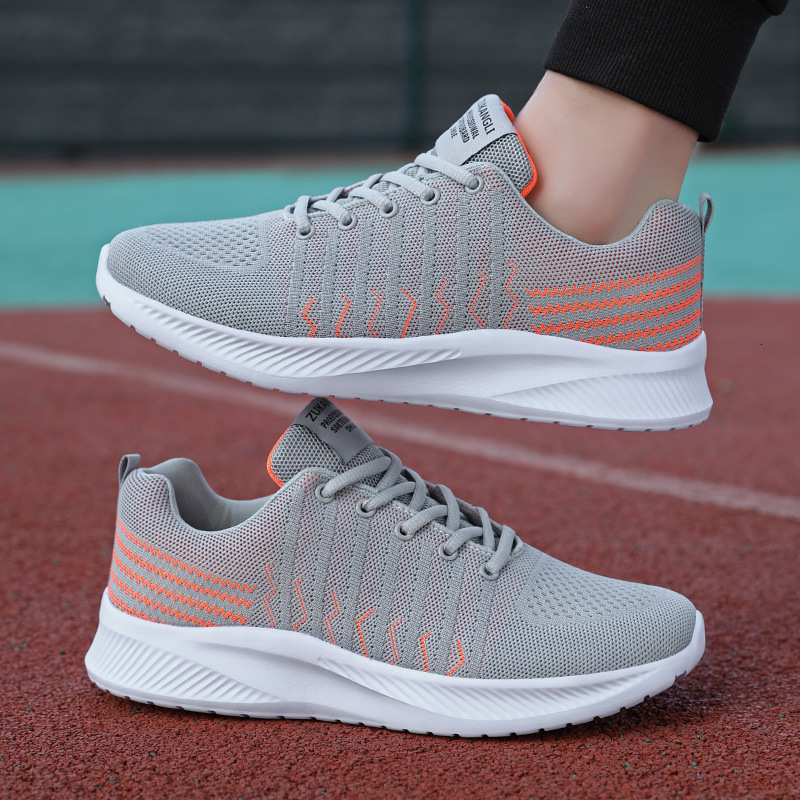 Mesh Breathable Sports Soft Lightweight Running Men S Thick Sole Comfortable Casual Travel Shoes Ddmysaturn