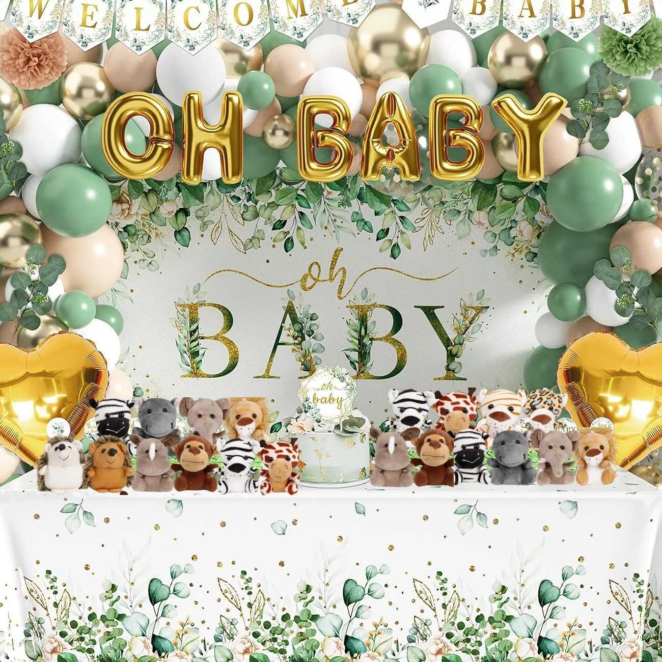 12-36 PCS Small Safari Stuffed s Bk 12cm Jungle Mini Plush Toys for Par Favors Birthday Baby Shower Gift Bags C251202