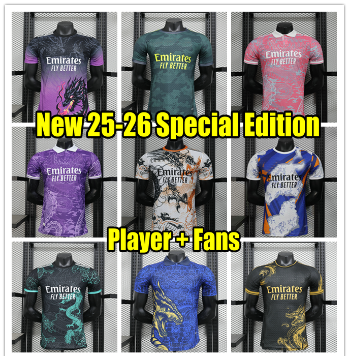 Special edition 24 25 26 soccer jerseys MBAPPE VINI JR Player FANS football shirt MODRIC camiseta REAL 4TH MADRIDS 2025 2026 training uniform RODRYGO BELLINGHAM