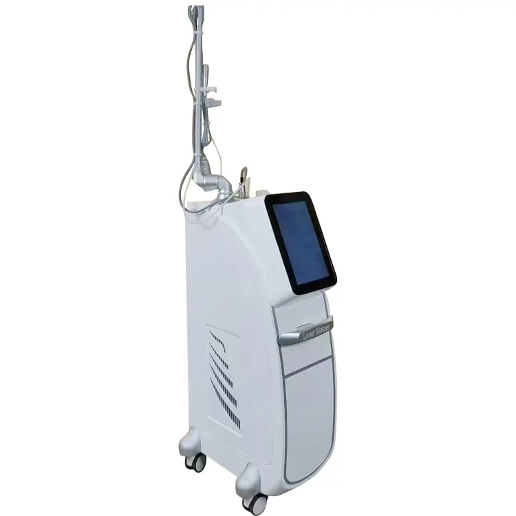 2 In 1 Co2 Fractional Skin Resurfacing Nd Yag Laser Pico-laser Picosecond Laser Tattoo Removal Acne Scar Stretch Marks Removal Smooth Scars Freckle Re
