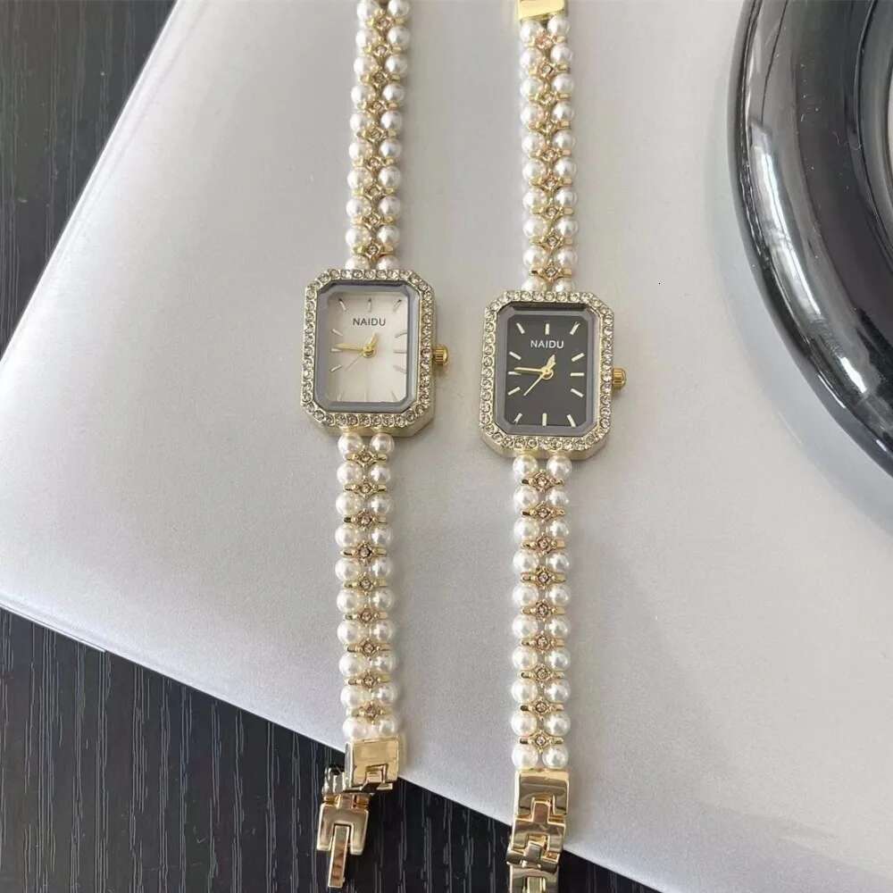 Pearl Studded Strap Women Ladies Gift Bracelet Watch Fashion Quartz Wristwatches Dropshipping Relojes Para Mujer