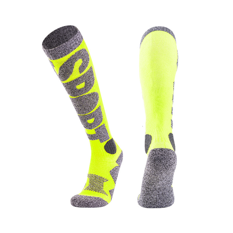 Skiing warm over the knee suitable for snowboarding, outdoor sports, long tube hiking socks, performance socks