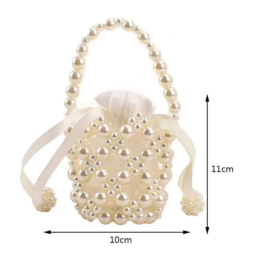 Pearl handle elegant party wallet fashionable mini messenger bag casual bracelet cute holiday gift shopping party dinner 250427