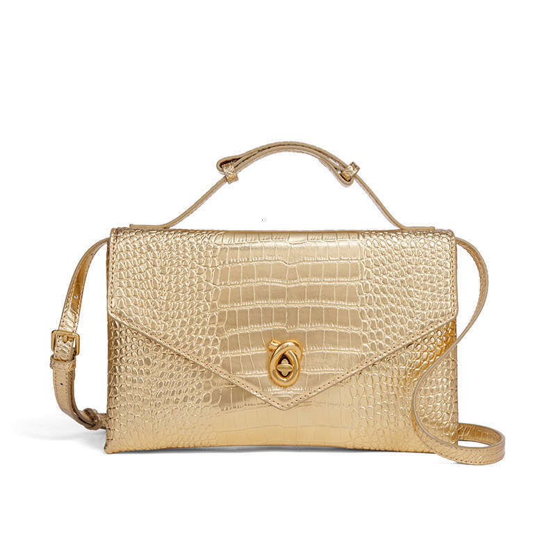 2025 Spring and Summer New Crocodile Premium Texture Handbag, Banquet Bag