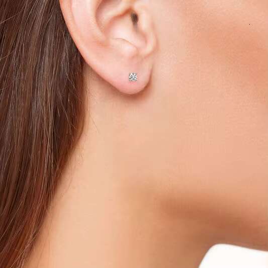 Wholesale Moissanite Earring 14K/18K Gold Jewelry VVS Moissanite GRA Certificate Diamond Earrings