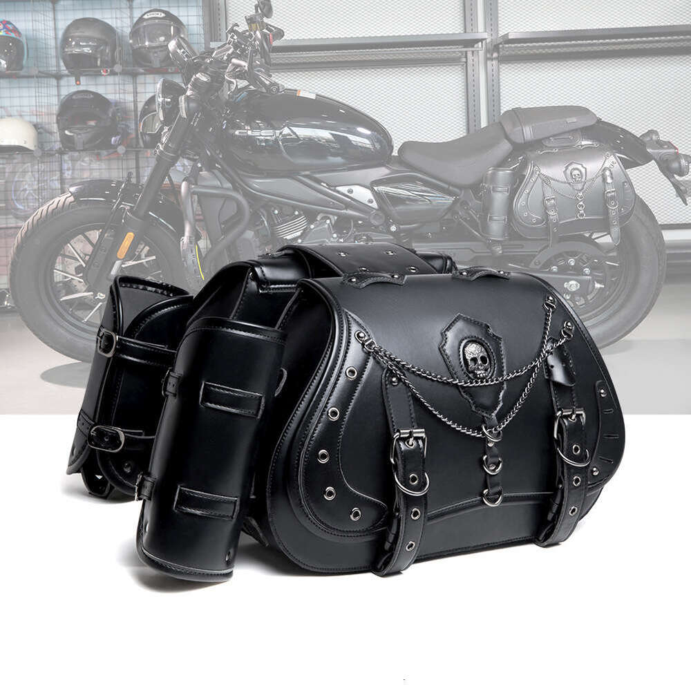 Punk style Harley hanging motorcycle rock modification bag suitable for multiple models
