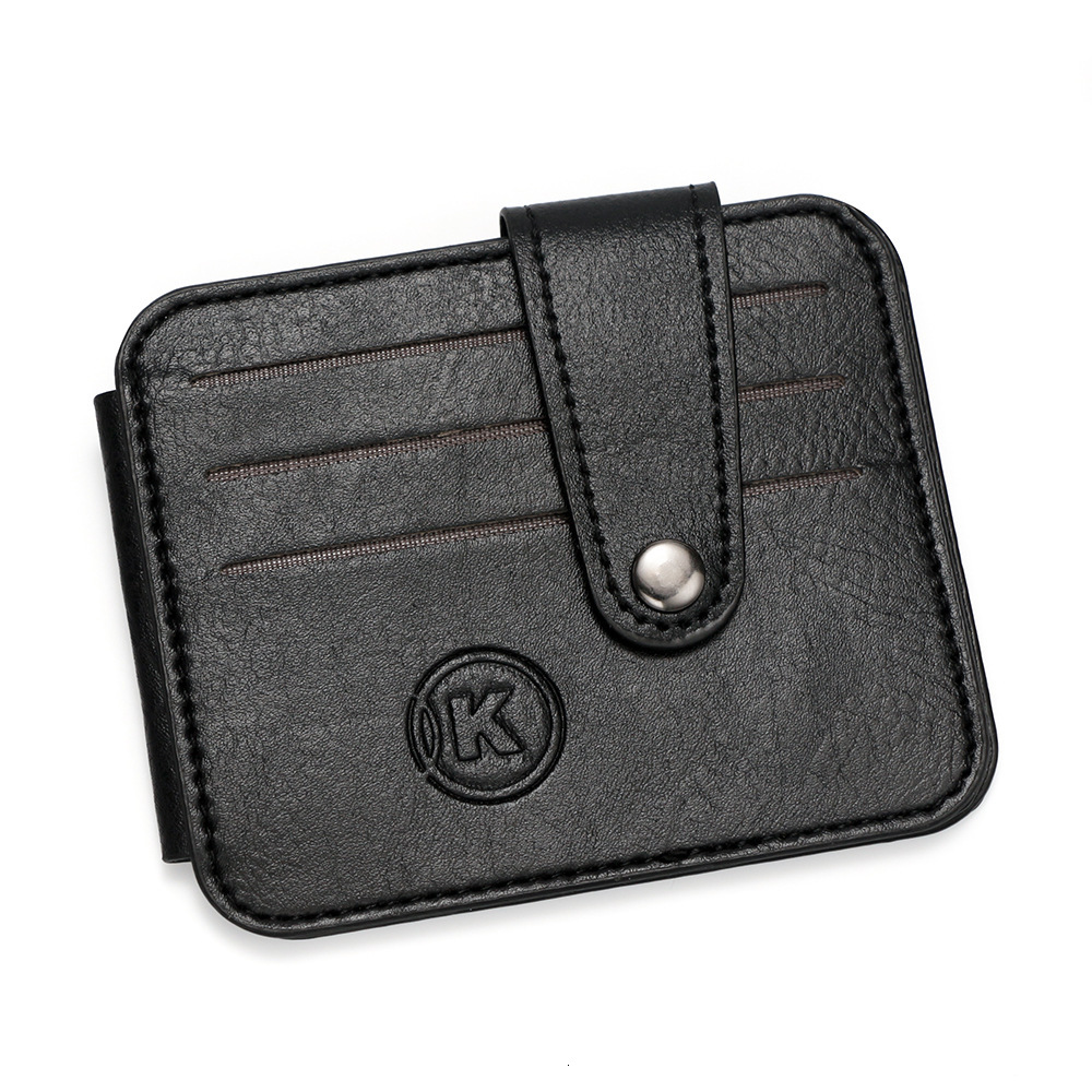 Designer Wallet Hot Selling Buckle Thin Portable Small Bag With Multiple Slots Holder Card Sleeve Zero Wallet Luxury Wallet Key Pouch