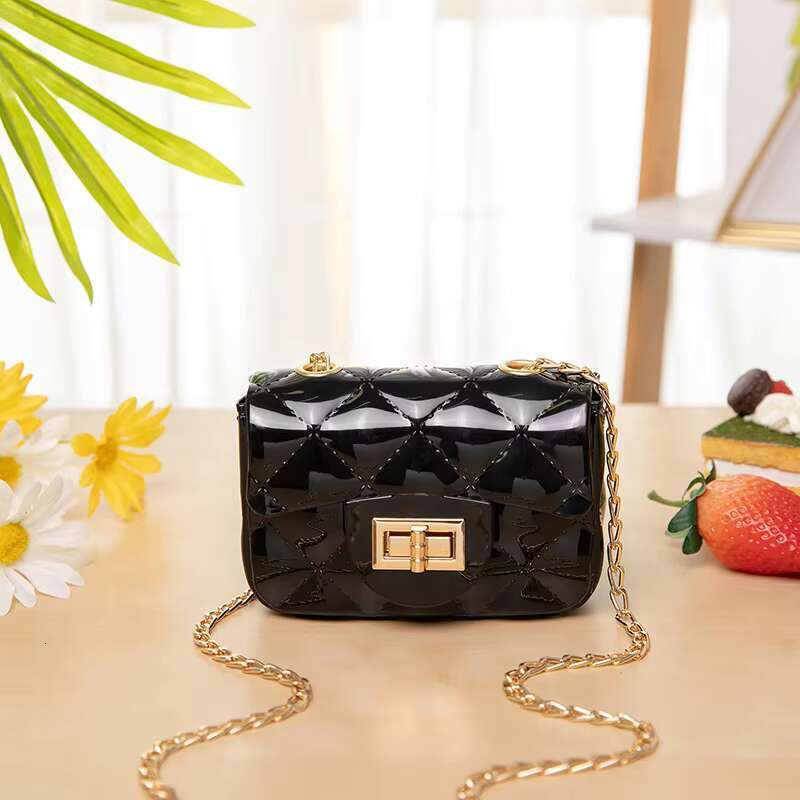 2025 New Fashion Women's Mini Handbag Single Chain Children's Candy PVC Bag