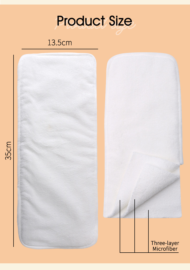 4 Sets Baby Cloth Diapers Reusable Nappy Washable One-size Modern Print Eco Friendly Cloth Pocket Diapers Nappies for Baby 0-3 years Old 3-15 KG