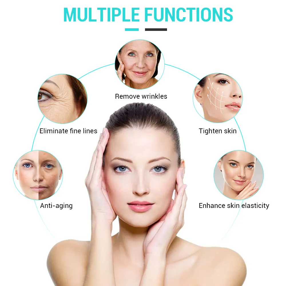 Japan New trend 3D Ultrasound Radio Frequency Facial Anti-aging Machine HIFU Wrinkles Removal Treatment