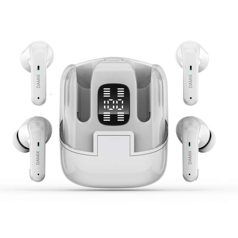 DX16 Bluetooth Headset 2 Pairs Backpack Appearance Power Digital Display Ultra-Long Battery Life HIFI Sound Quality TWS Wireless