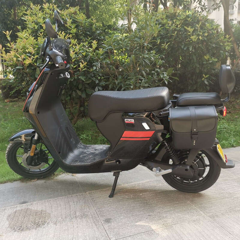 Motorcycle edge Harley electric car, Prince car modification, box, side bag, rear seat with saddle bag hanging on both sides, waterproof