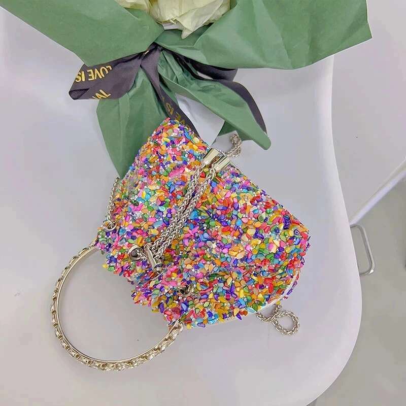 Color Tote Women Designer Bags Nws Fashion Handbags Casual Bucket Banquet Makeup Y2k Shoulder Bag