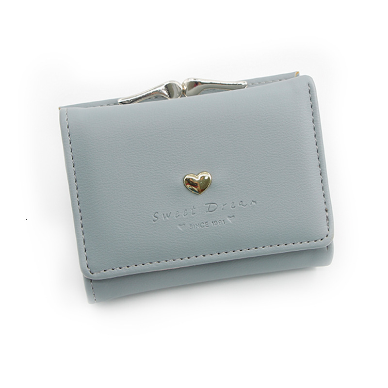 Designer Wallet New Casual And Simple Student Three Fold Coin Zero Wallet Women S Short Wallet Luxury Wallet Key Pouch