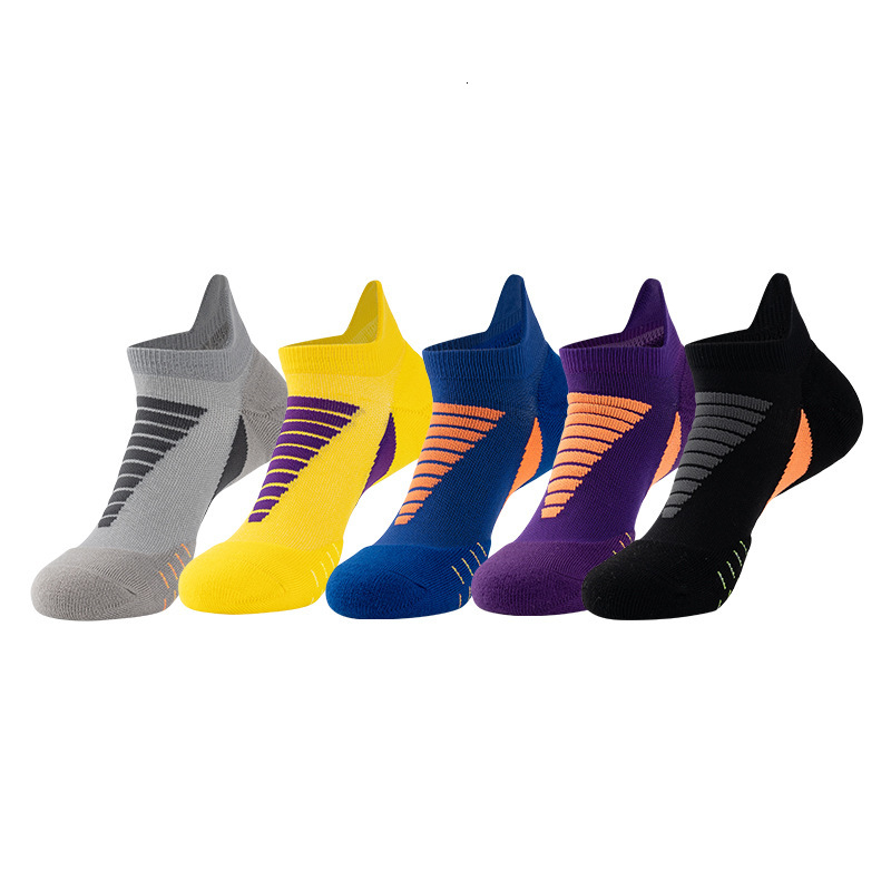 Summer short tube sports sweat absorbing, breathable, deodorizing, running socks, outdoor casual men's and women's combed cotton socks