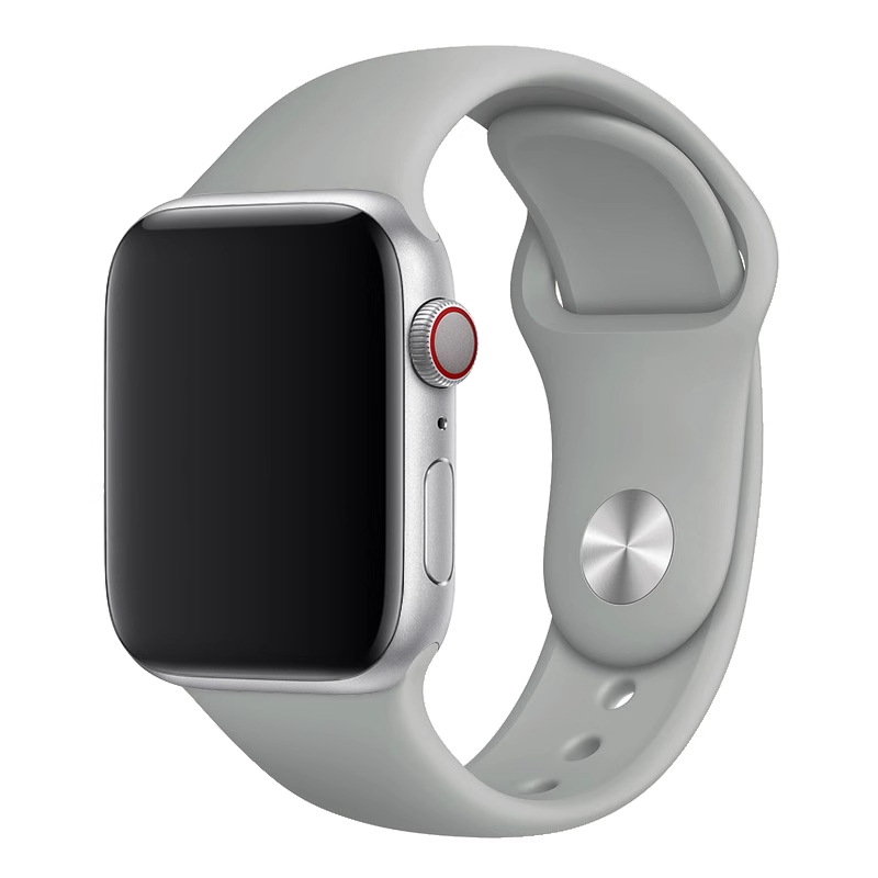 Sporty Style Silicone Bands for Your Apple Smartwatch Versatile and Long-lasting Fits All Series