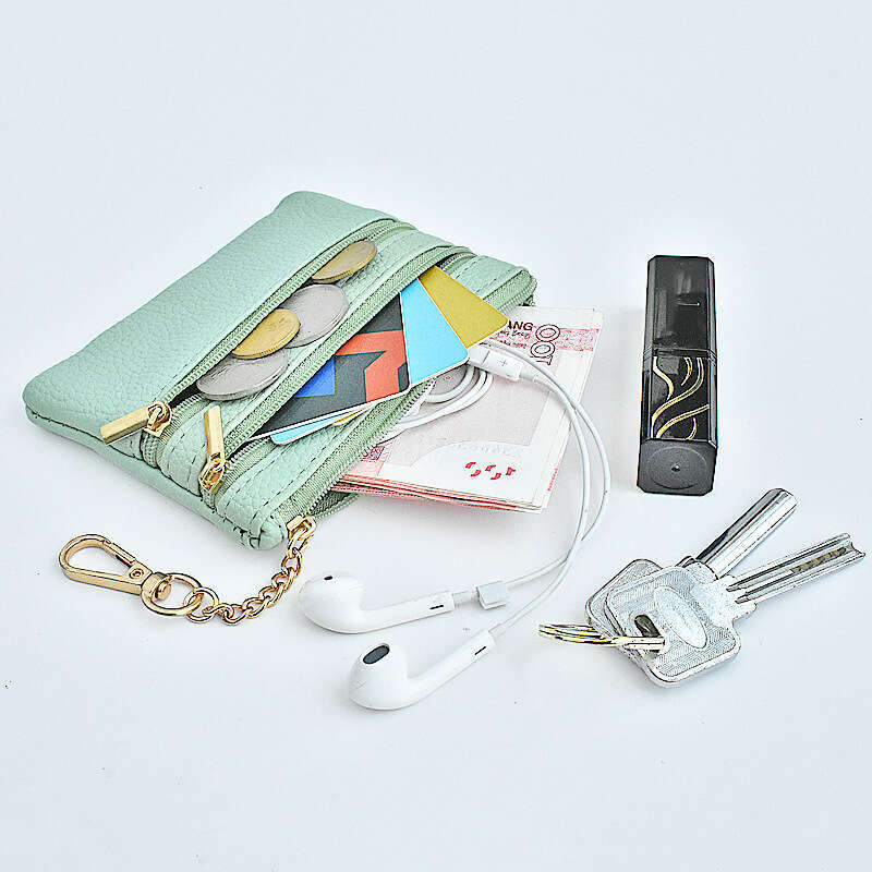 Key new women's hook mini coin purse storage versatile fashion card bag