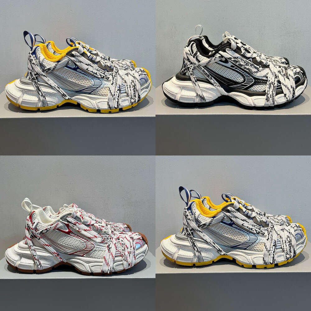 Mens Ladie Mesh Breathable Casual shoe Worn out effect designer shoe luxury Womens 3xl Extreme Laces Logo Sneaker White Couples 10th Generation Trendy Running Shoes