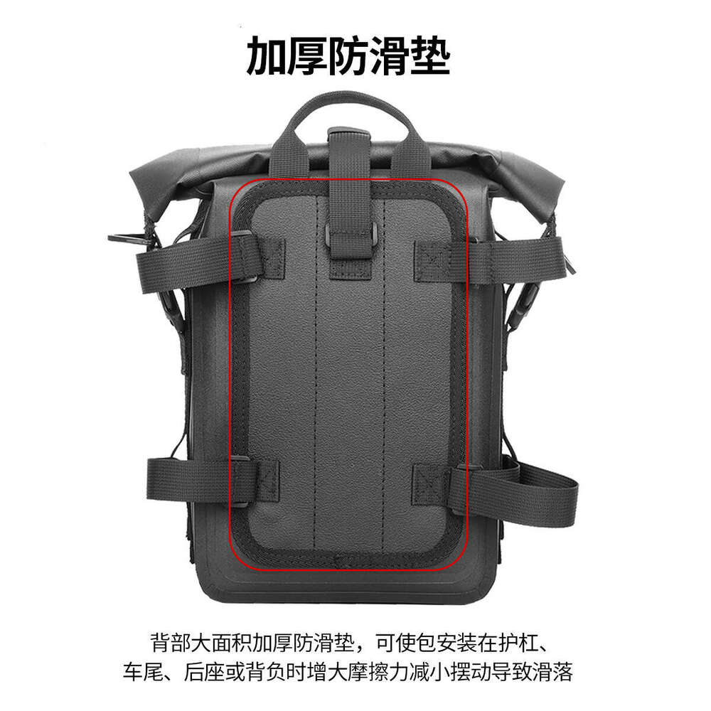 New Multi functional Guard Bar Waterproof Tail Side Motorcycle Travel Hanging Bag Quick Release Universal