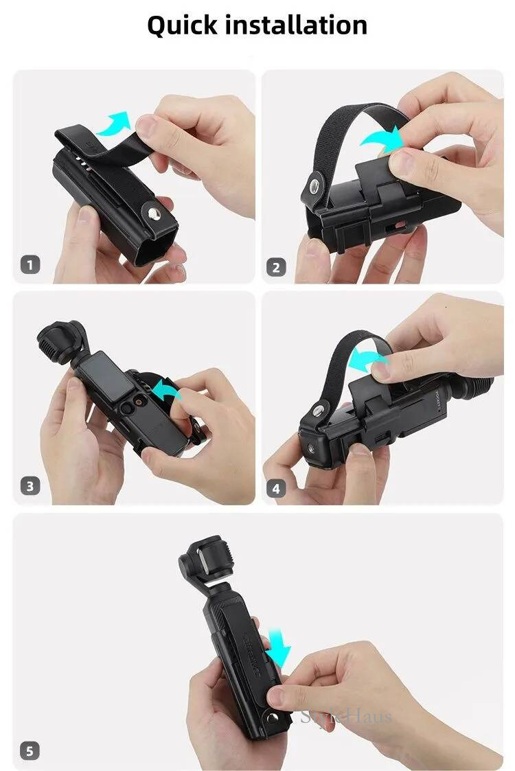 Stabilizers Sunnylife Osmo Pocket 3 Portable Hand Strap Cold Shoe Extension Protective Frame Handle Accessory Drop Delivery Cameras Ph Ot4Jw