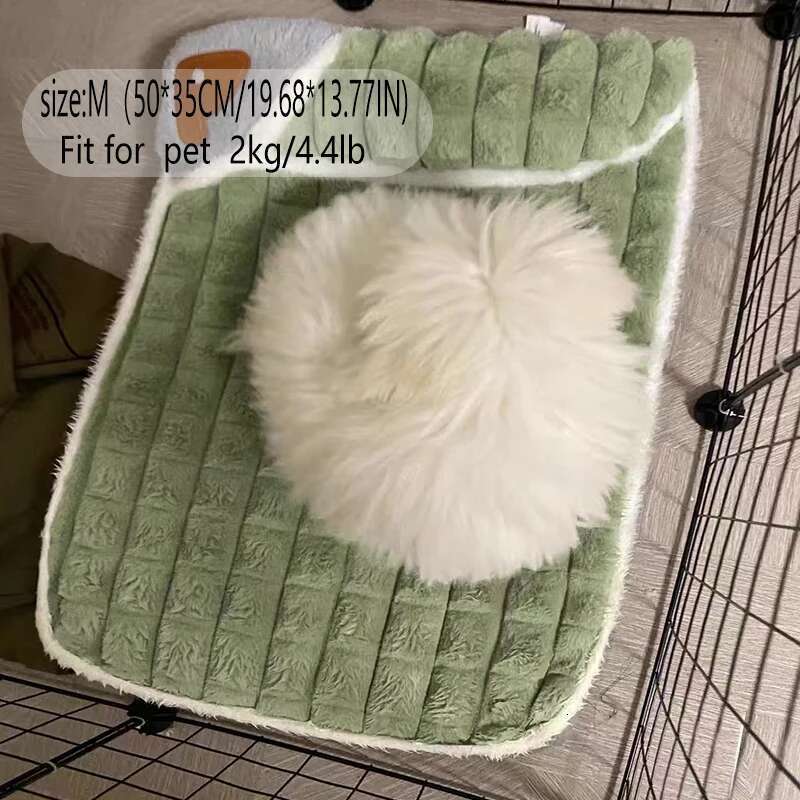 Cross-Border New Arrival Sleeping Mat Winter Warm Removable Washable Kennel Mattress Pet Supplies Large Dog Bed