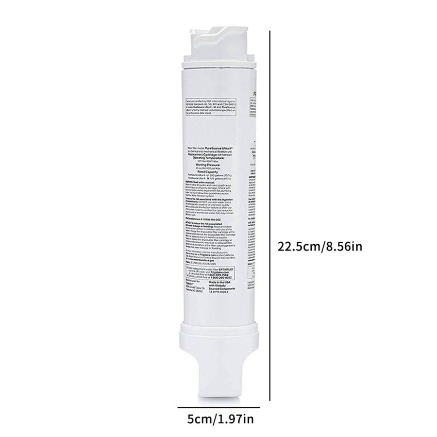 UNILUX Specific Model Compatibility Get Genuine EPTWFU01 Water Filter Cartridges with Longevity