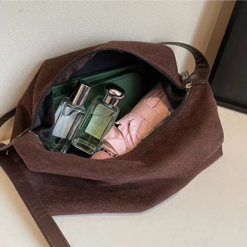 Advanced Retro For Women S New Textured Frosted Shoulder With Large Capacity Crossbody Commuting Tote Bag Bag