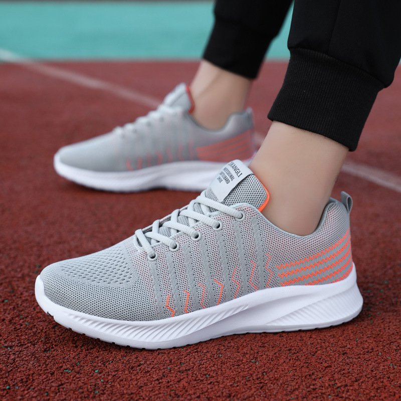 Mesh Breathable Sports Soft Lightweight Running Men S Thick Sole Comfortable Casual Travel Shoes Ddmysaturn