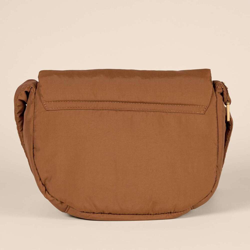 Women's nylon crossbody flip cover bag