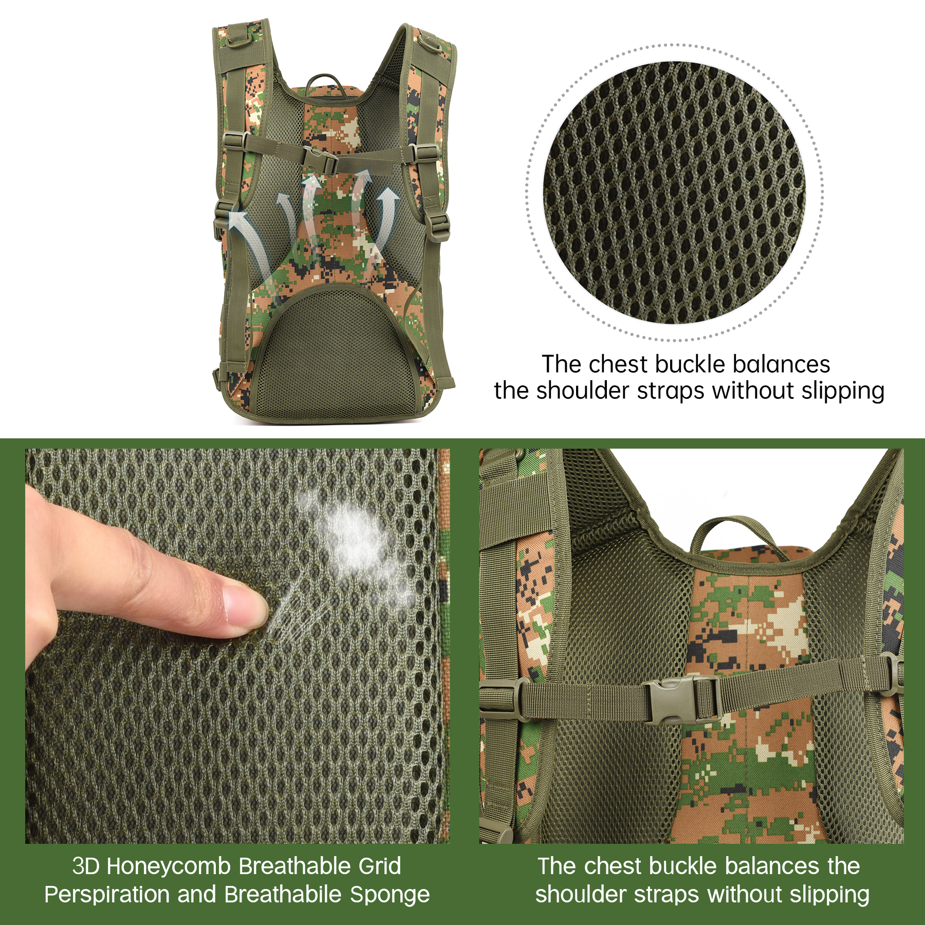 40l tactical assault backpack 900d militarygrade nylon molle system expandable rucksack for camping hiking field ops 17 laptop compartment hydration p