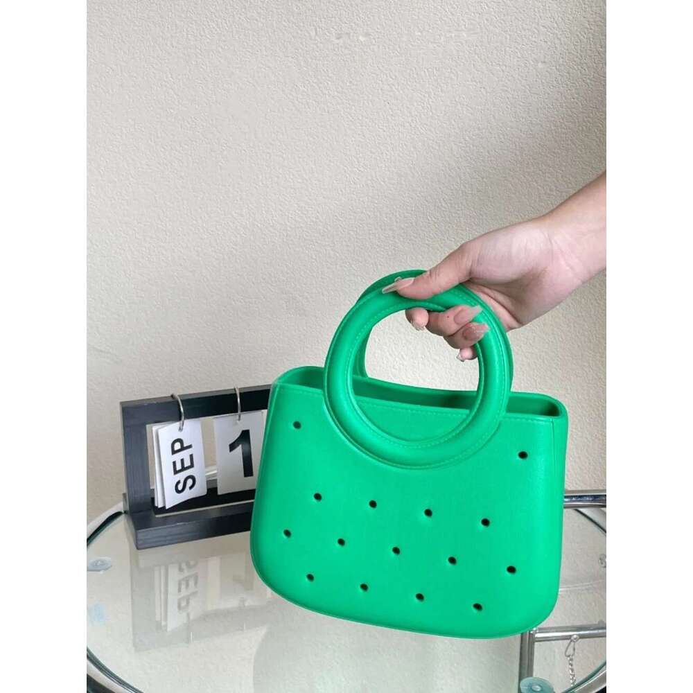 Waterproof Beach Bag Leisure DIY Colorful Fashion Sandproof Anti-Slip Handle EVA Handbags Travel Toiletry Storage Bags