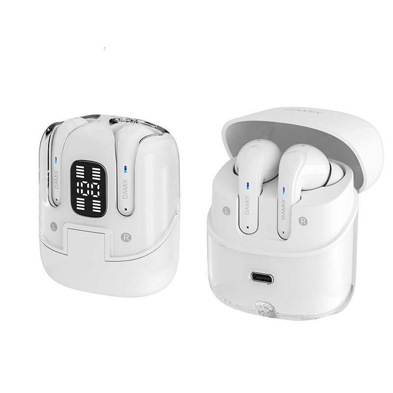 DX16 Bluetooth Headset 2 Pairs Backpack Appearance Power Digital Display Ultra-Long Battery Life HIFI Sound Quality TWS Wireless