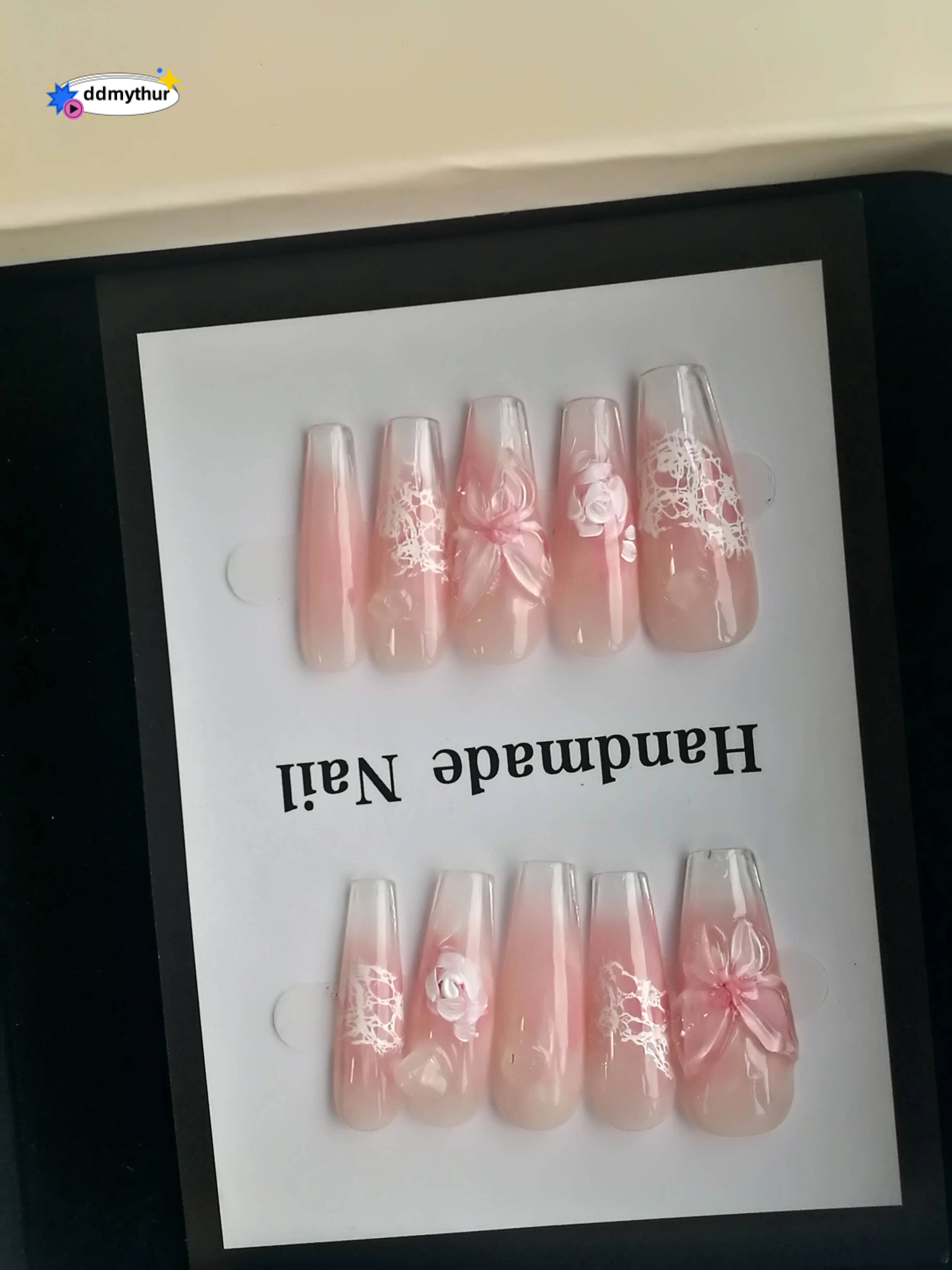 Finger Pink Love Fashionable Manicure 3.0 Styles ddmythur