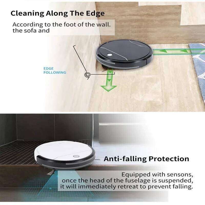 Famous Brand New Vacuum Cleaner Automatic Charging Aspiration Drag Intelligent Home Appliance Sweeping Robot Planning Electric Sweeper